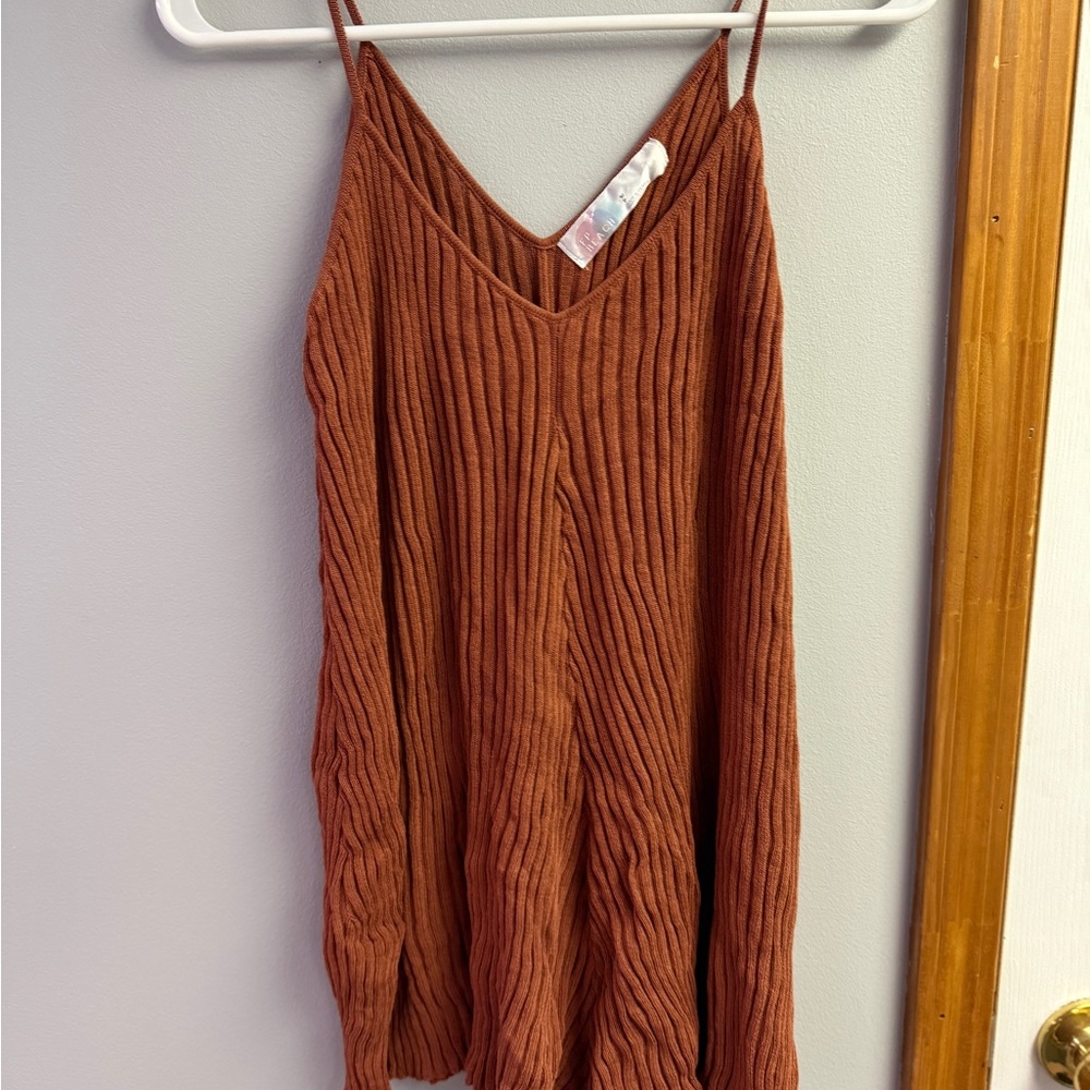 Free People knit romper